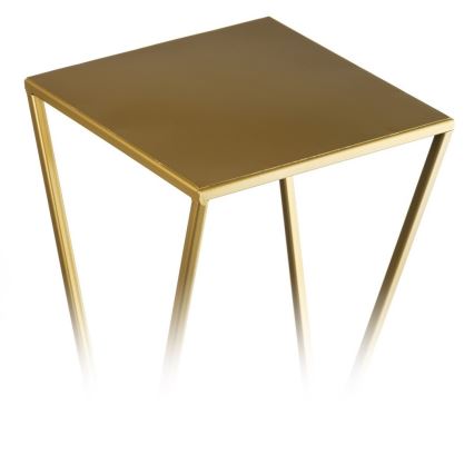 Kukkateline LOFT 70x23,5 cm kulta