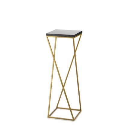Kukkateline LOFT 70x24 cm kulta/musta