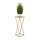 Kukkateline LOFT 70x24 cm kulta/ruskea