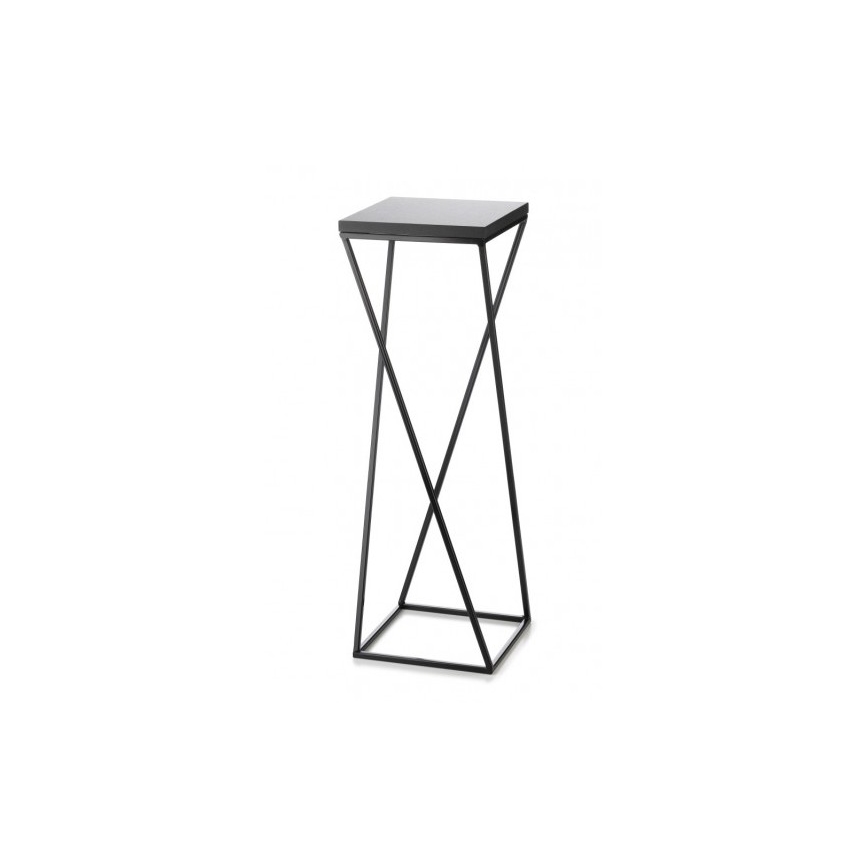 Kukkateline LOFT 70x24 cm musta