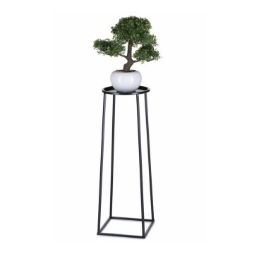 Kukkateline LOFT 70x24 cm musta