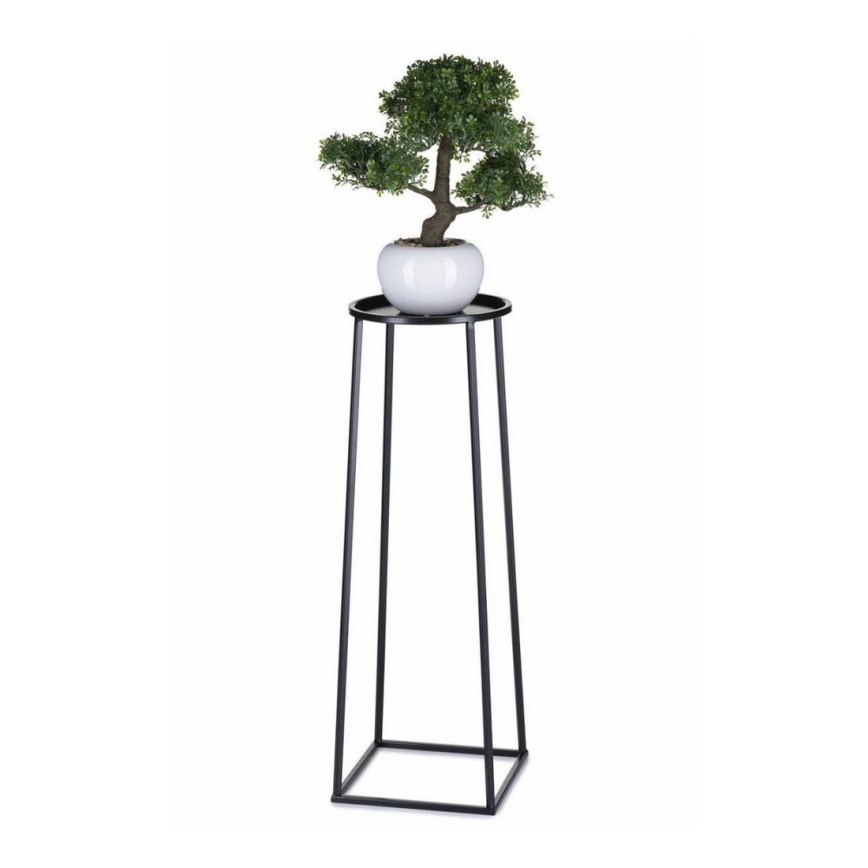 Kukkateline LOFT 70x24 cm musta