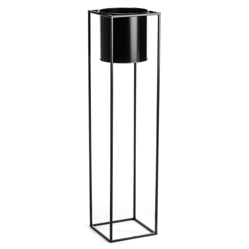 Kukkateline RING 100x23 cm musta