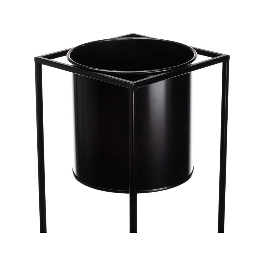 Kukkateline RING 100x23 cm musta