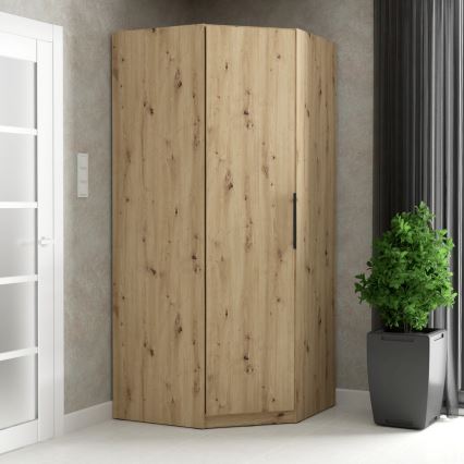 Kulmavaatekaappi MARO 94x213 cm artisan-tammi