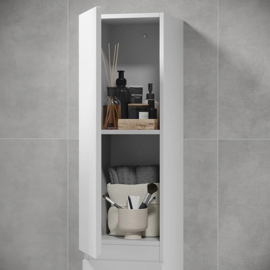 Kylpyhuoneen kaappi KENWOOD 186 cm, valkoinen