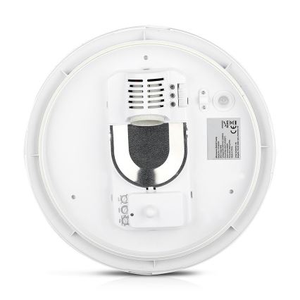 Kylpyhuoneen kattovalaisin anturilla 1xE27/60W/230V IP44 ø 29,6 cm