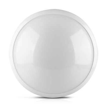 Kylpyhuoneen kattovalaisin anturilla 1xE27/60W/230V IP44 ø 29,6 cm