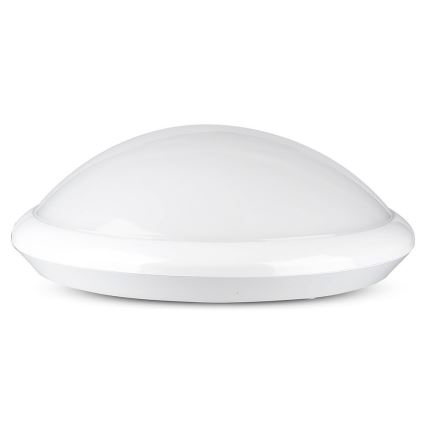 Kylpyhuoneen kattovalaisin anturilla 1xE27/60W/230V IP44 ø 29,6 cm