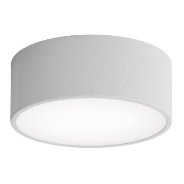 Kylpyhuoneen kattovalaisin anturilla CLEO 1xE27/24W/230V Ø 20 cm IP54 harmaa