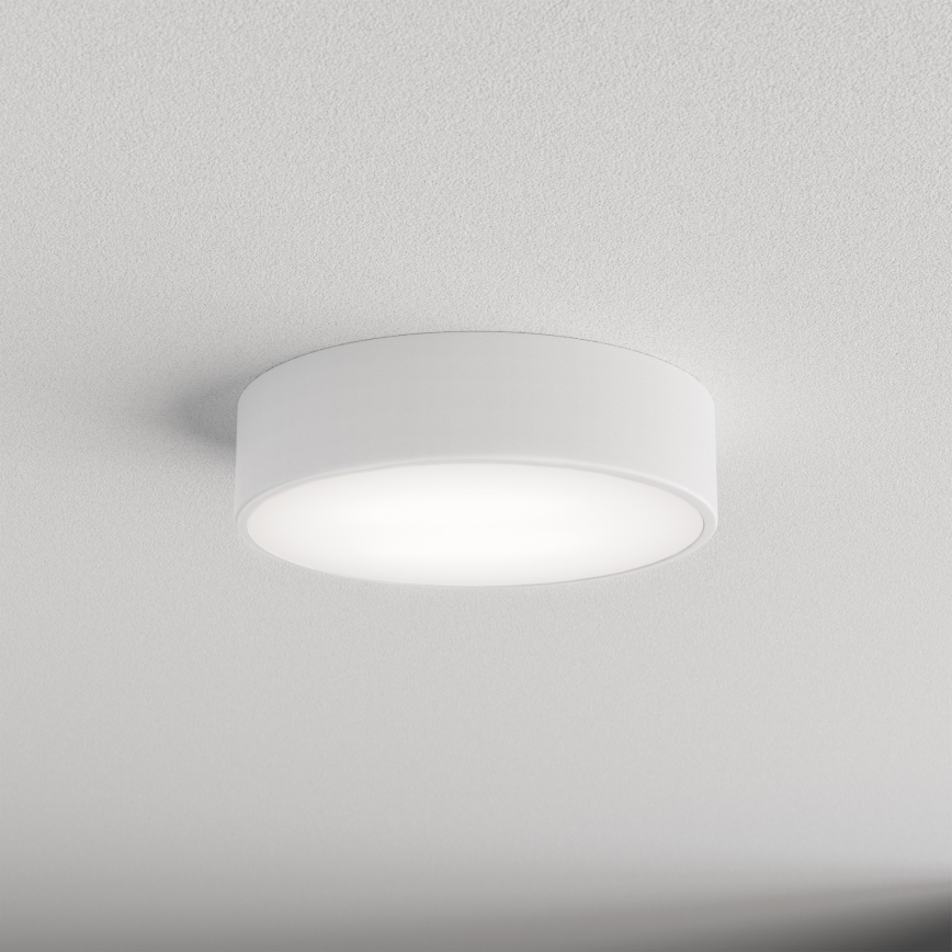Kylpyhuoneen kattovalaisin anturilla CLEO 2xE27/24W/230V d. 30 cm valkoinen IP54