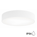 Kylpyhuoneen kattovalaisin anturilla CLEO 3xE27/24W/230V d. 40 cm valkoinen IP54