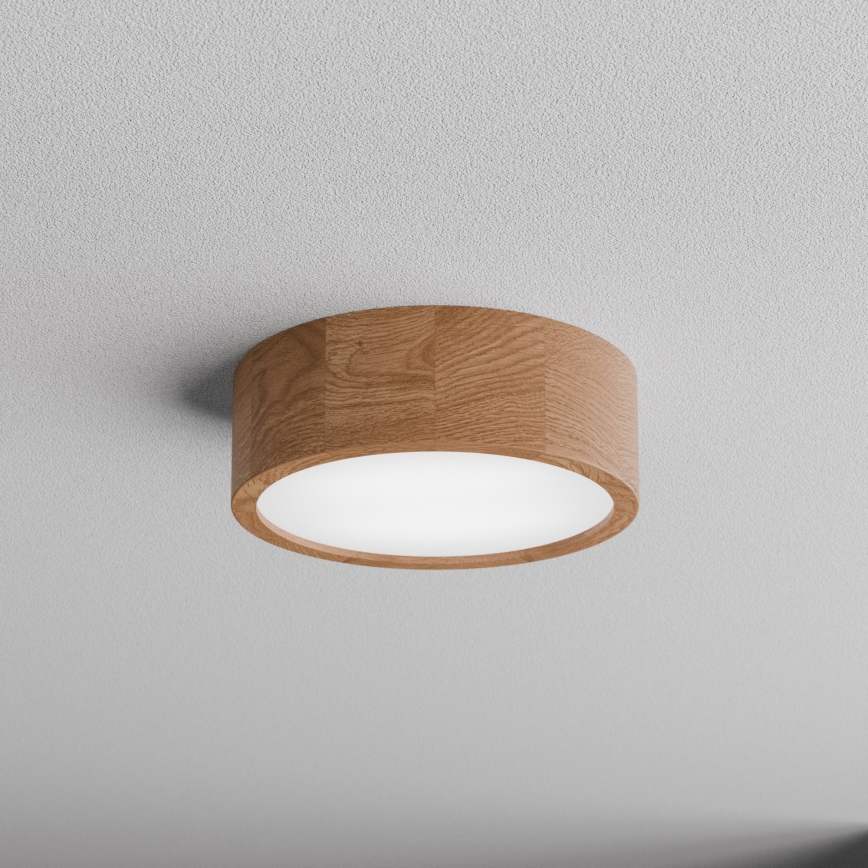 Kylpyhuoneen kattovalaisin CLEO 2xE27/24W/230V IP54 halk. 27,5 cm tammi