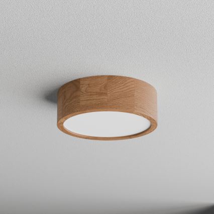 Kylpyhuoneen kattovalaisin CLEO 2xE27/24W/230V IP54 halk. 27,5 cm tammi