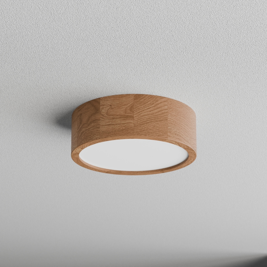Kylpyhuoneen kattovalaisin CLEO 2xE27/24W/230V IP54 halk. 27,5 cm tammi