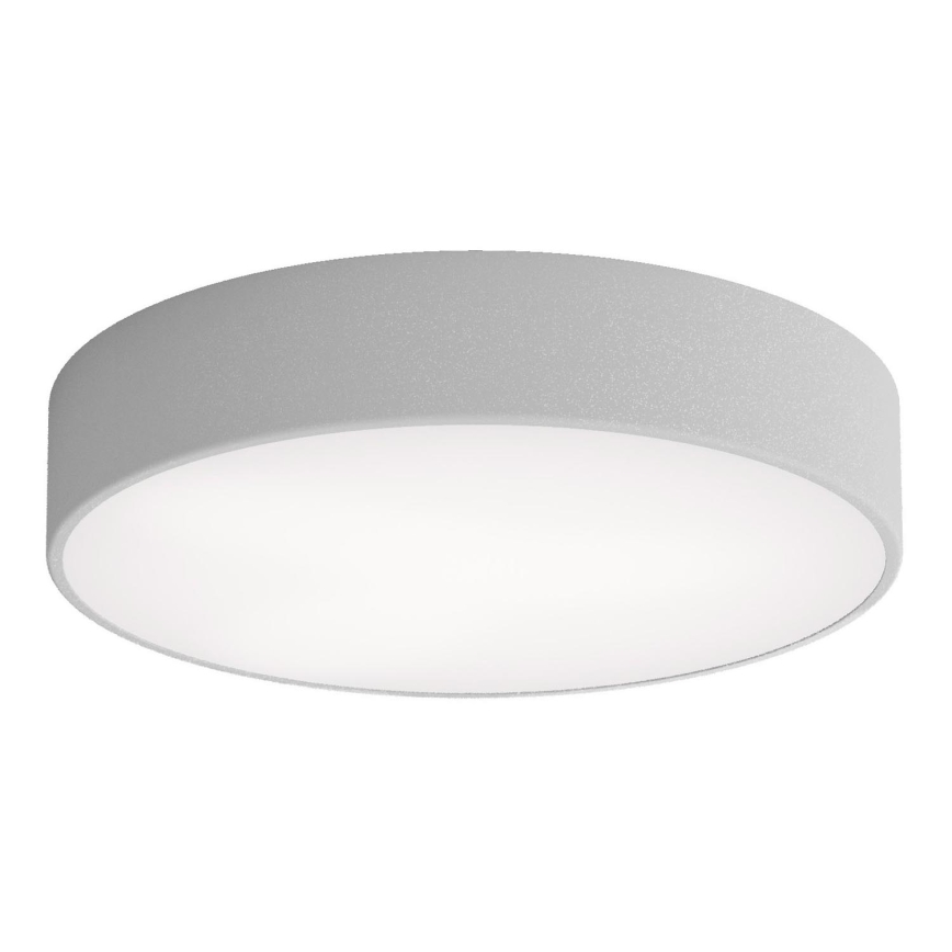 Kylpyhuoneen kattovalaisin CLEO 3xE27/24W/230V d. 40 cm harmaa IP54