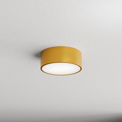 Kylpyhuoneen kattovalaisin CLEO tunnistimella 1xE27/24W/230V Ø 20 cm IP54, kullanvärinen