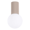 Kylpyhuoneen kattovalaisin HALO 1xG9/8W/230V halkaisija 12 cm IP44 beige