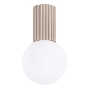 Kylpyhuoneen kattovalaisin HALO 1xG9/8W/230V halkaisija 12 cm IP44 beige