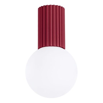 Kylpyhuoneen kattovalaisin HALO 1xG9/8W/230V halkaisija 12 cm IP44 punainen