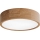 Kylpyhuoneen kattovalaisin liiketunnistimella CLEO 3xE27/24W/230V halkaisija 37,5 cm IP54 tammi