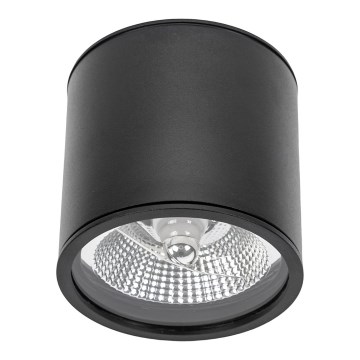 Kylpyhuoneen kohdevalo CHLOE AR111 1xGU10/12W/230V IP65 pyöreä musta