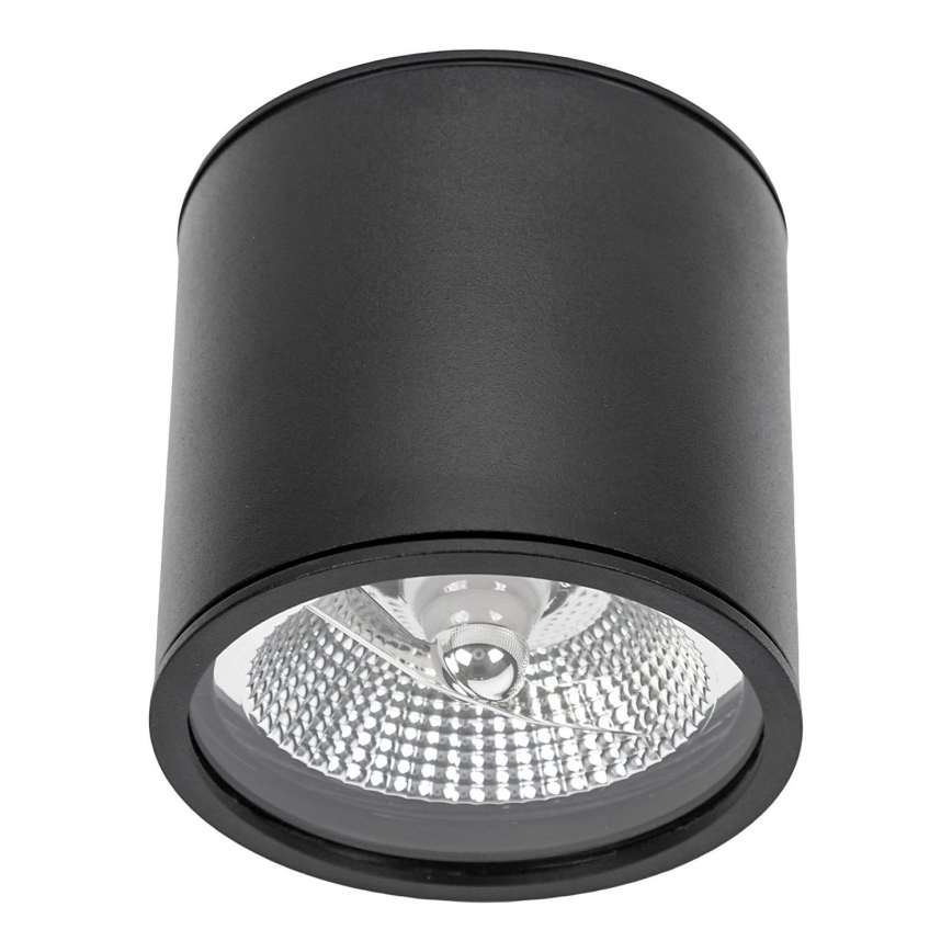 Kylpyhuoneen kohdevalo CHLOE AR111 1xGU10/12W/230V IP65 pyöreä musta
