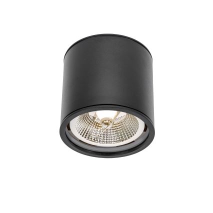 Kylpyhuoneen kohdevalo CHLOE AR111 1xGU10/12W/230V IP65 pyöreä musta