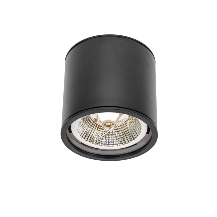 Kylpyhuoneen kohdevalo CHLOE AR111 1xGU10/12W/230V IP65 pyöreä musta