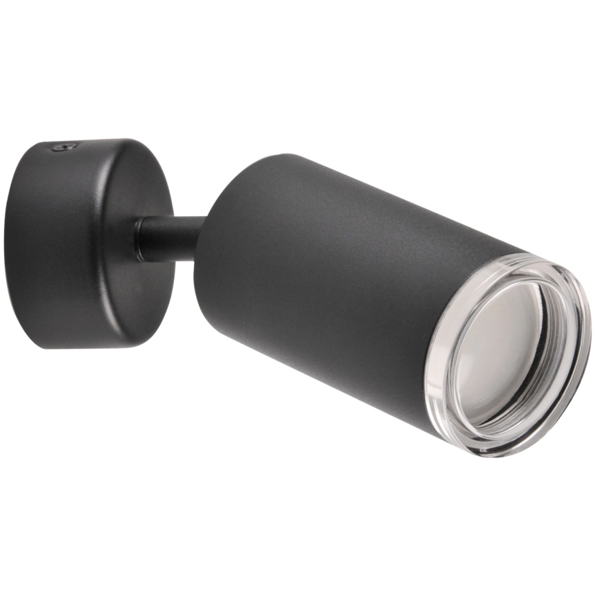 Kylpyhuoneen kohdevalo TURYN 1xGU10/10W/230V IP44 musta
