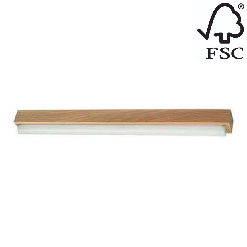 Kylpyhuoneen LED-peilivalo AQUAVIVA LED/9W/230V 59 cm IP44 tammi – FSC sertifioitu