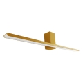 Kylpyhuoneen LED-peilivalo ARTEMIS LED/13,8W/230V 4000K 60 cm IP44 kulta