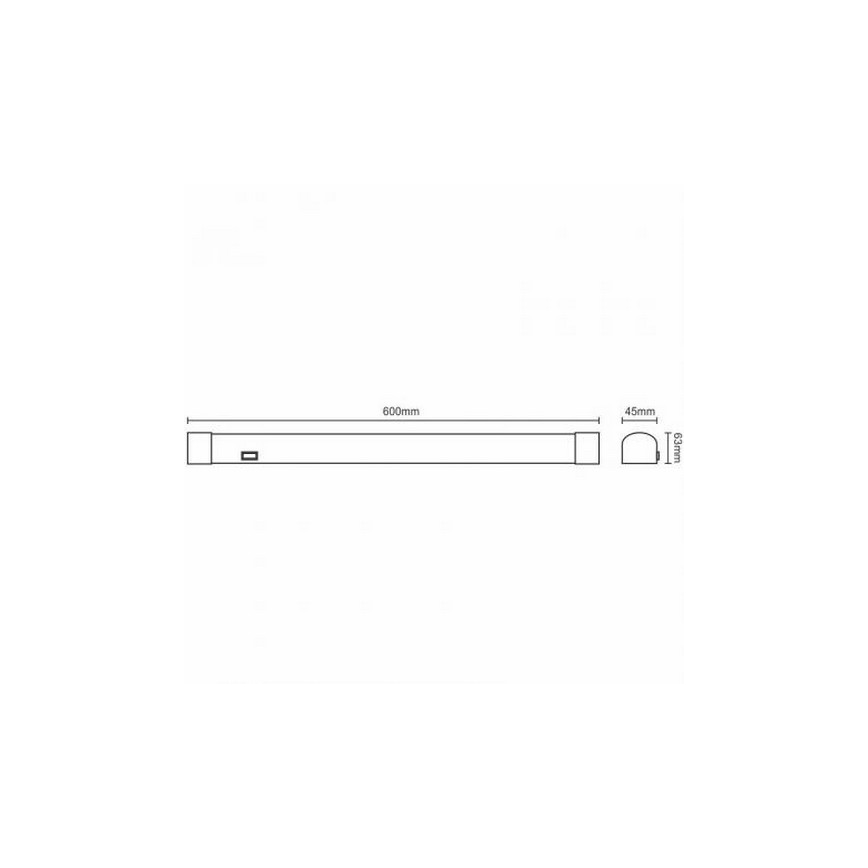 kylpyhuoneen LED-peilivalo LED/15W/230V 4000K IP44
