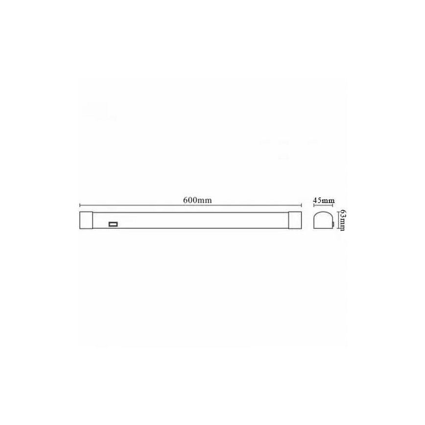 Kylpyhuoneen LED-peilivalo LED/15W/230V 4000K IP44
