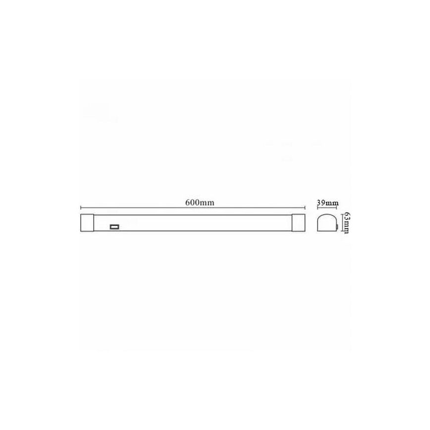 Kylpyhuoneen LED-peilivalo LED/15W/230V 4000K IP44
