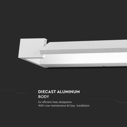 Kylpyhuoneen LED-peilivalo LED/16W/230V 3000K IP44 60 cm valkoinen