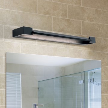 Kylpyhuoneen LED-peilivalo MARILYN LED/18W/230V 60 cm IP44 musta