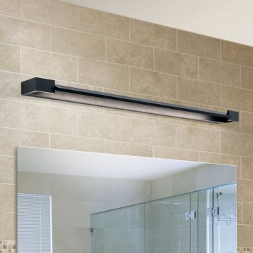 Kylpyhuoneen LED-peilivalo MARILYN LED/24W/230V 90 cm IP44 musta