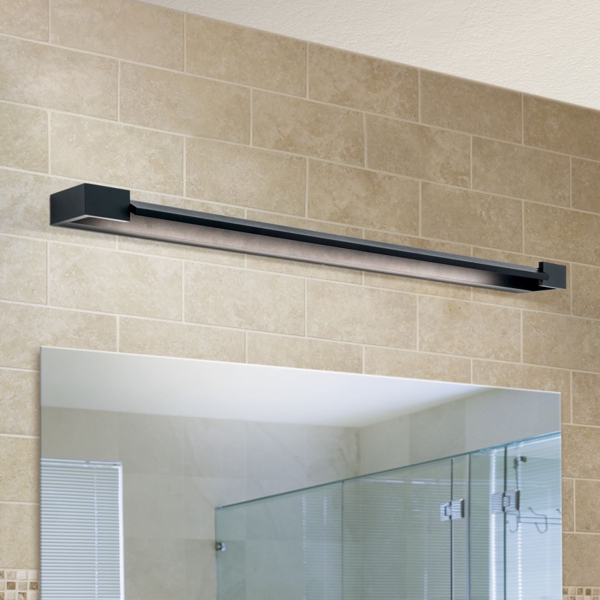 Kylpyhuoneen LED-peilivalo MARILYN LED/24W/230V 90 cm IP44 musta