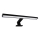 Kylpyhuoneen LED-peilivalo MILOS LED/5W/230V 4000K 30 cm IP44 musta