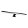 Kylpyhuoneen LED-peilivalo SAMOS LED/12W/230V 4000K 60 cm IP44 musta