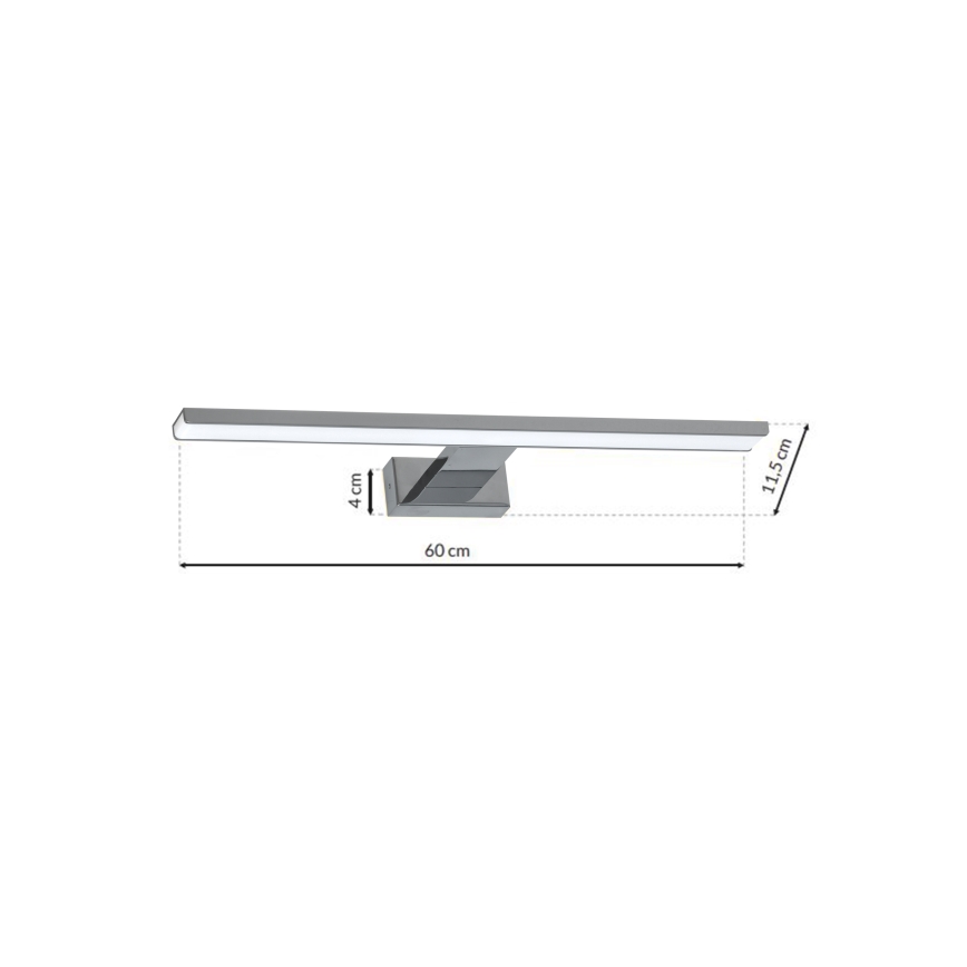 kylpyhuoneen LED-peilivalo SHINE 1xLED/13,8W/230V IP44