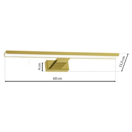 kylpyhuoneen LED-peilivalo SHINE LED/13,8W/230V IP44