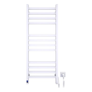 Kylpyhuoneen pyyhekuivain termostaatilla AVANGARD 459W/230V 120,6cm IP44 valkoinen oikea kulmikas