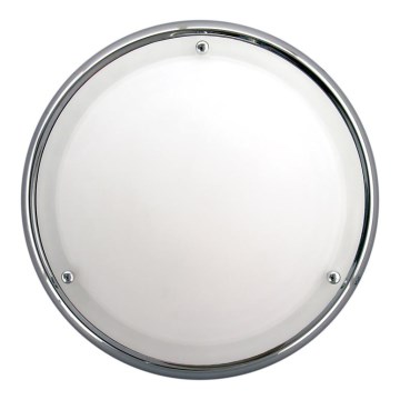 Kylpyhuoneen seinäkattovalaisin NEPTUN 1xE27/60W/230V kiiltävä kromi IP44