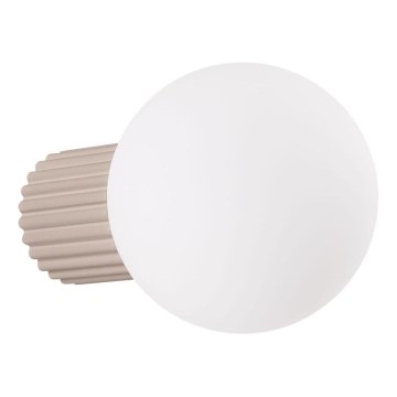 Kylpyhuoneen seinävalaisin HALO 1xG9/8W/230V halkaisija 12 cm IP44 beige