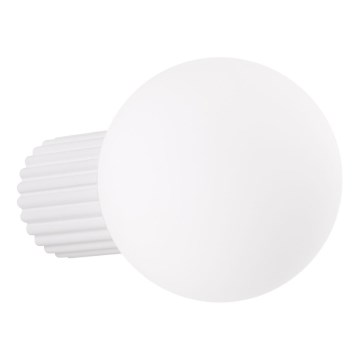 Kylpyhuoneen seinävalaisin HALO 1xG9/8W/230V halkaisija 12 cm IP44 valkoinen