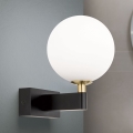 Kylpyhuoneen seinävalaisin MARA 1xG9/20W/230V IP44 musta