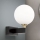 Kylpyhuoneen seinävalaisin MARA 1xG9/20W/230V IP44 musta