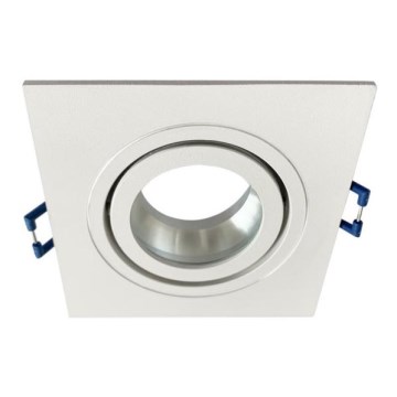 Kylpyhuoneen upotettu valo SATINO 1xGU10/30W/230V IP54 valkoinen
